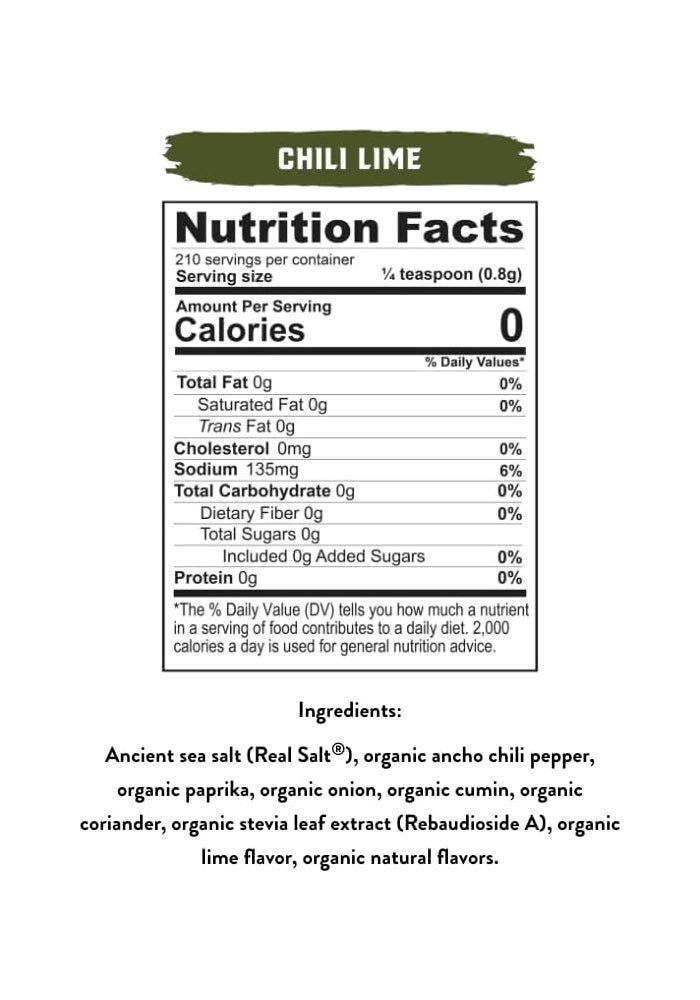 Redmond Real Salt Chili Lime Seasoning - Image 2